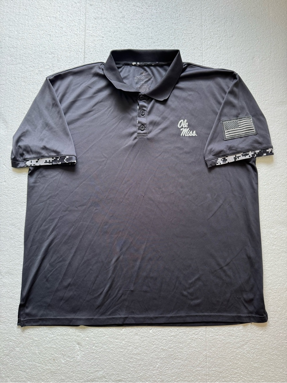 Colosseum Ole Miss Digital Camo Polo 2XL
